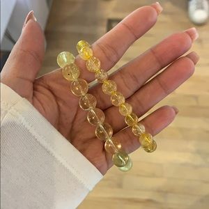 Citrine stone bracelet